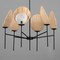 Maxim Lighting Maldives 6-Light Chandelier, Black 12606NABK - alternate 4